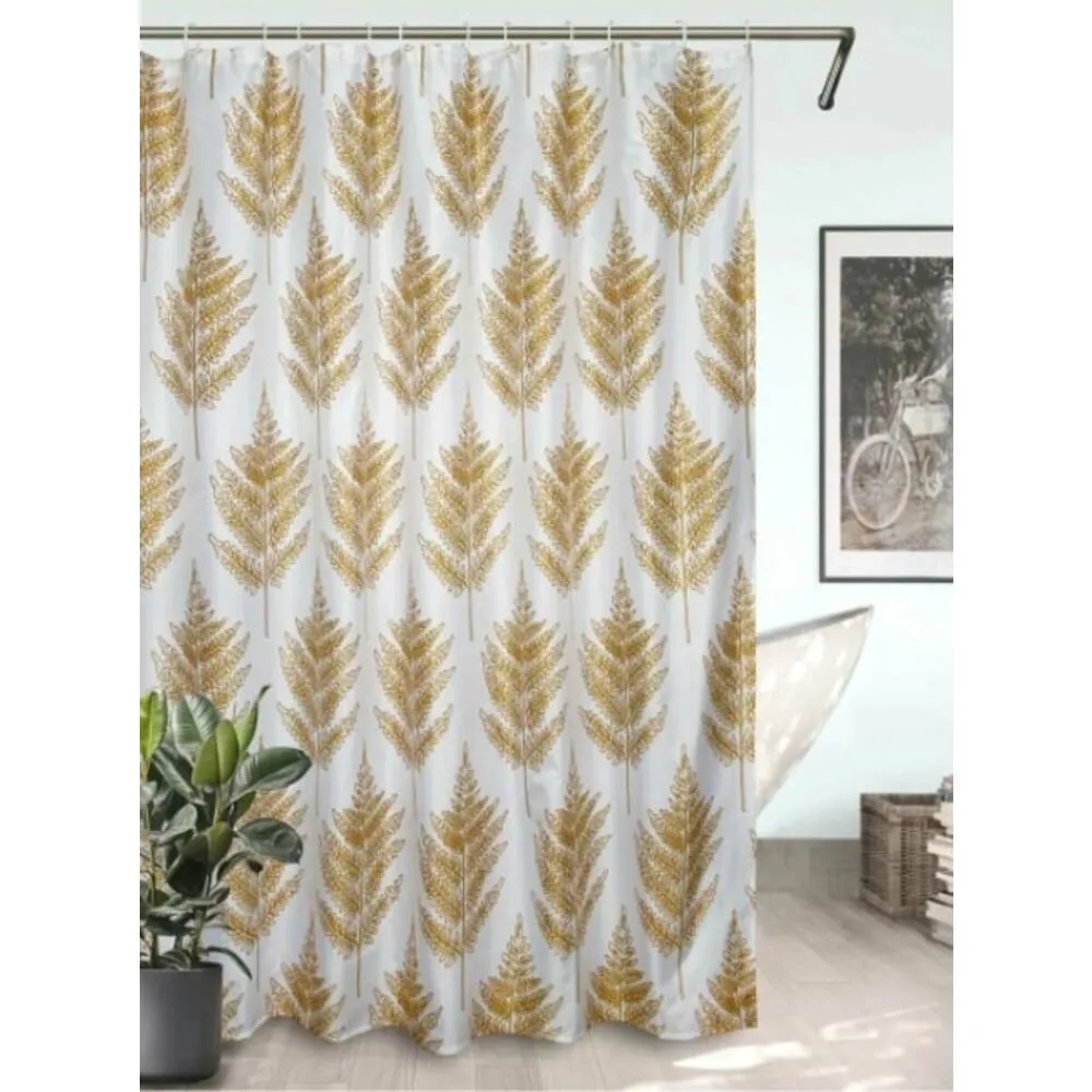 Занавеска-штора для ванн BATH Furtree beige, 180х180: фотография 1 превью