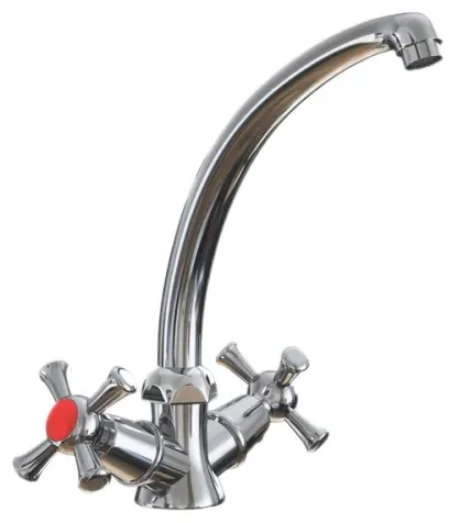 Смеситель для кухни 1/2" керамический Mixline ML10-03 без подводки: фотография 1