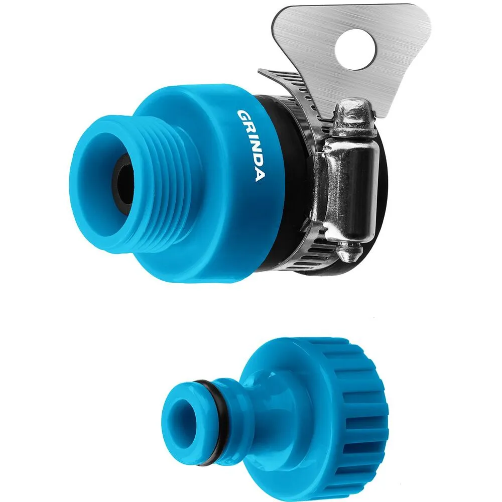 Штуцерный адаптер с хомутом Grinda PROLine TI-34 3/4", с внутренней резьбой : фотография 1 превью