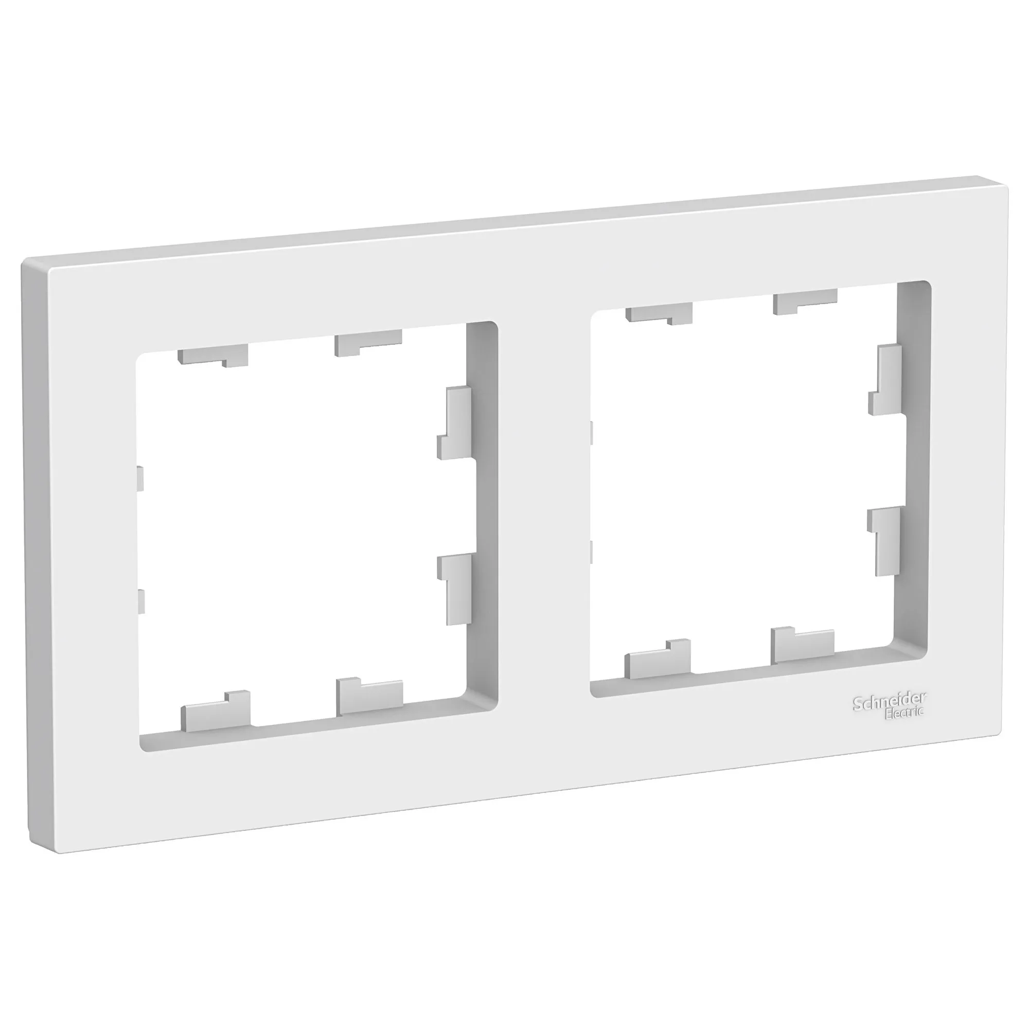 Рамка 2-м ATLAS DESIGN универс. бел. SchE ATN000102: фотография 1