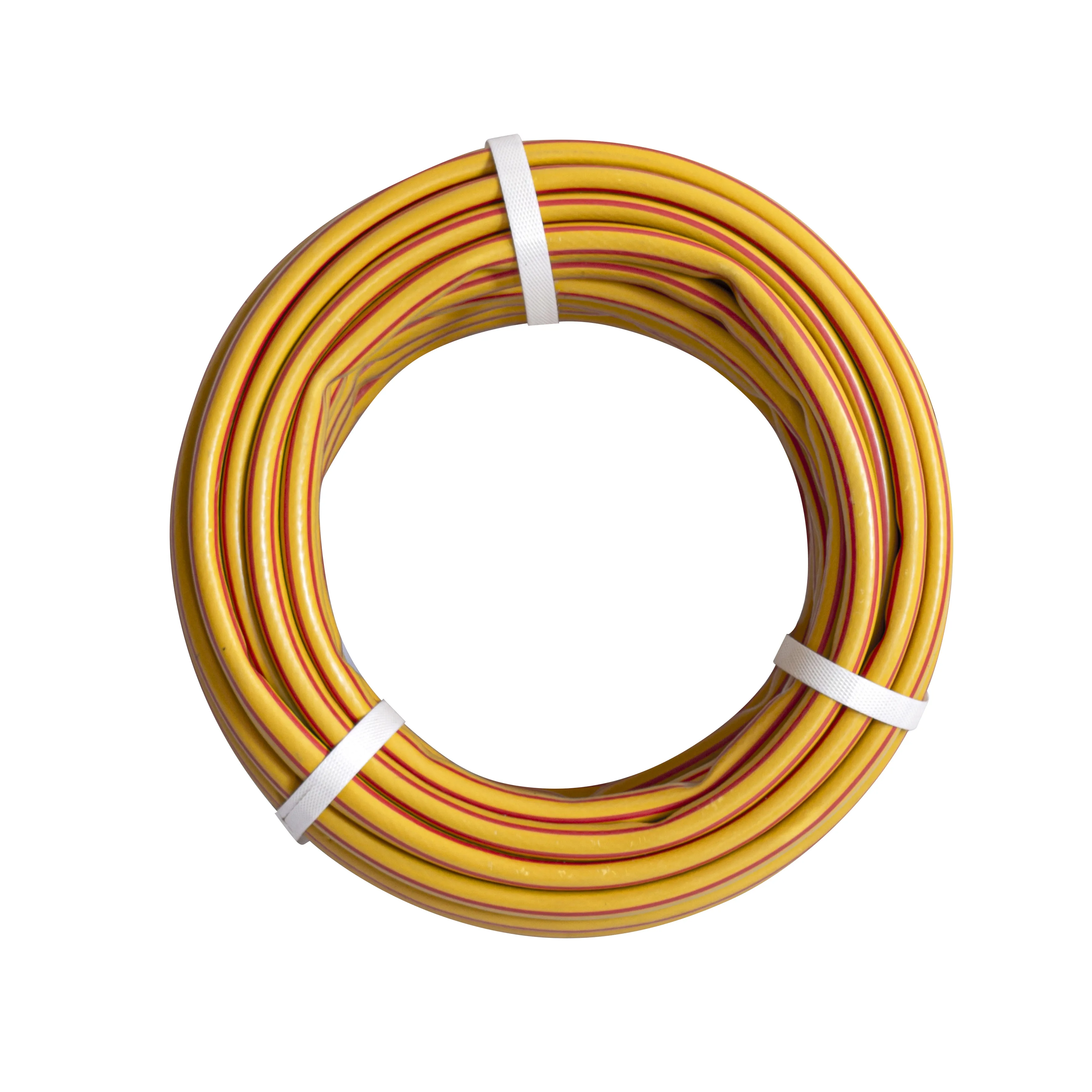 Шланг 3/4"х25м, армированный, желтый, стенка 2,0мм, Акварель: фотография 1 превью