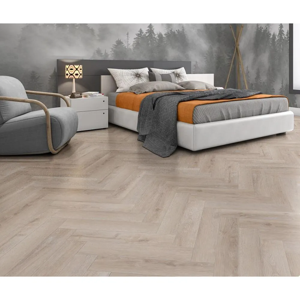 Виниловый ламинат CronaFloor  Herringbone 4,5мм 33 4V Дуб Дижон  : фотография 1 превью