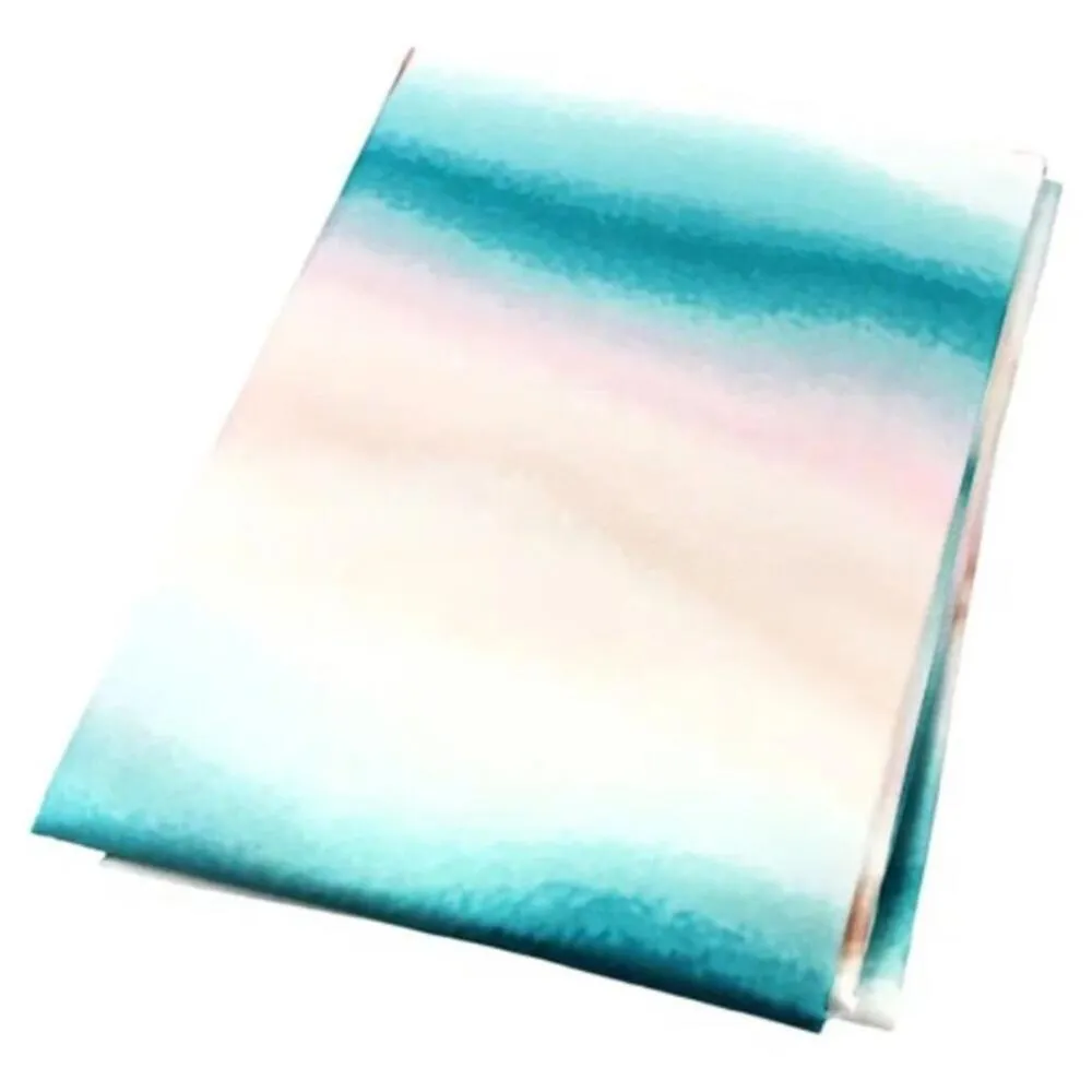 Занавеска-штора для ванн BATH Multicolor Lines green, 180х180 : фотография 0 превью