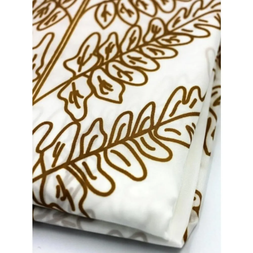 Занавеска-штора для ванн BATH Furtree beige, 180х180: фотография 1 превью