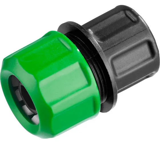 Зажим цанговый резьба внешняя-шланг, 1/2" x 1/2", Росток: фотография 1