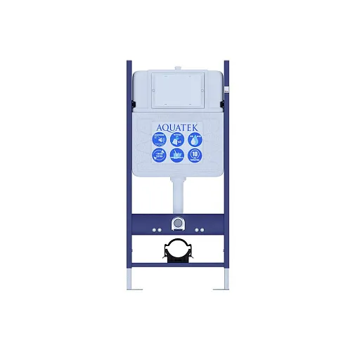 Система инсталляции Aquatek ECO Standart 50 INS-0000014 для подвесного унитаза, без клавиши смыва: фотография 1